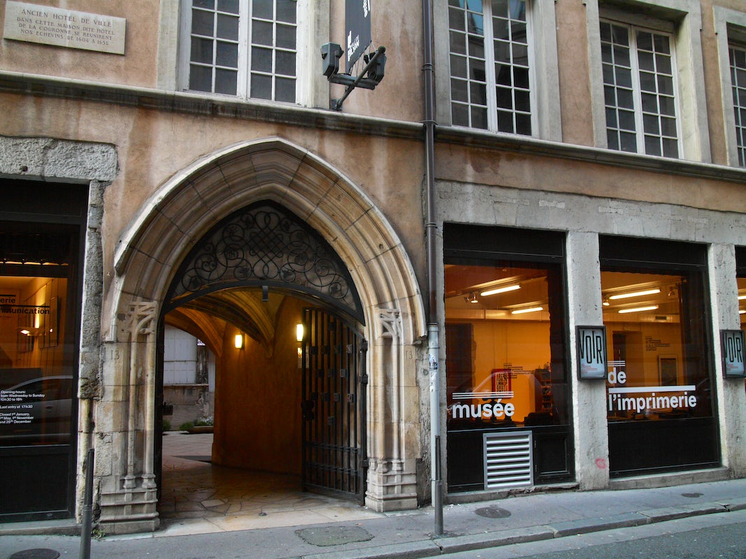 Musée de l’imprimerie de Lyon